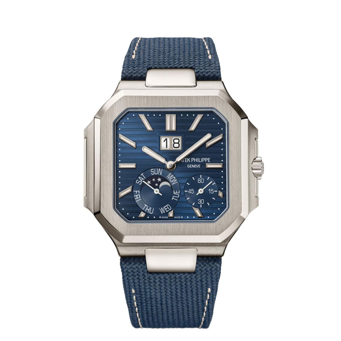 Patek Philippe Cubitus Instantaneous Grand Date, Day and Moon Phases Ref. 5822P-001