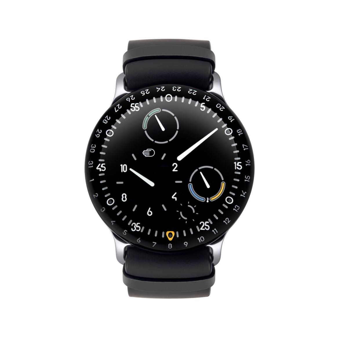 Ressence Type 3.6 B and Type 3.6 W - black and white