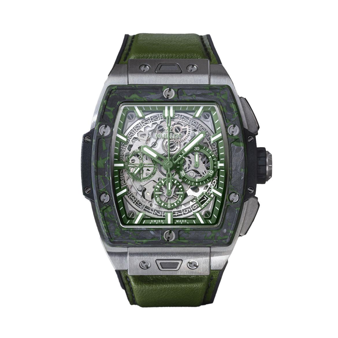 Hublot Spirit of Big Bang Titanium Green Carbon Mexico ref. 642.NQ.5270.NR.MEX24