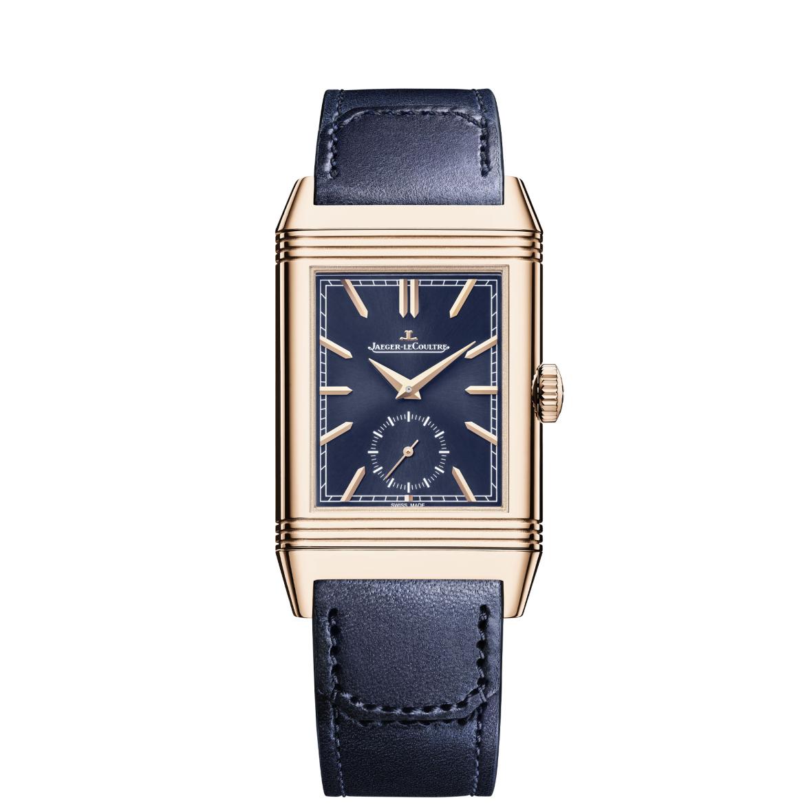 Jaeger-LeCoultre Reverso Tribute Duoface Small Seconds Pink Gold - Blue ref. Q3982590