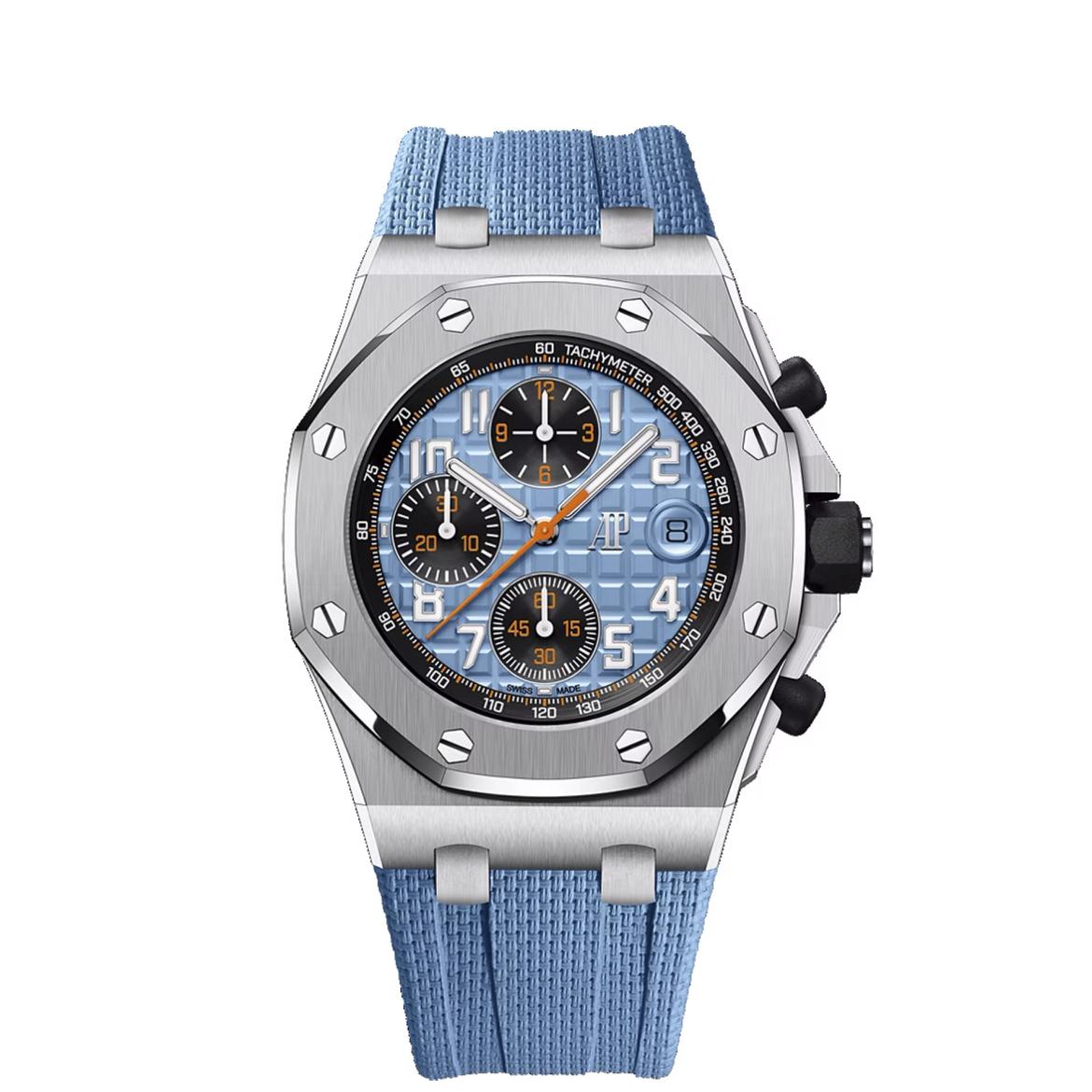 Audemars Piguet Royal Oak Offshore Selfwinding Chronograph 42 mm Blue-Black ref. 26238ST.OO.A340CA.01