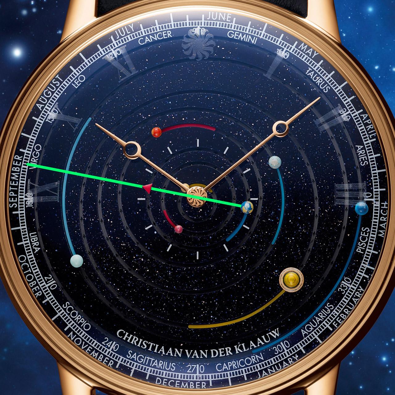 Christiaan van der Klaauw Grand Planetarium Eccentric Manufacture day-date-zodiac