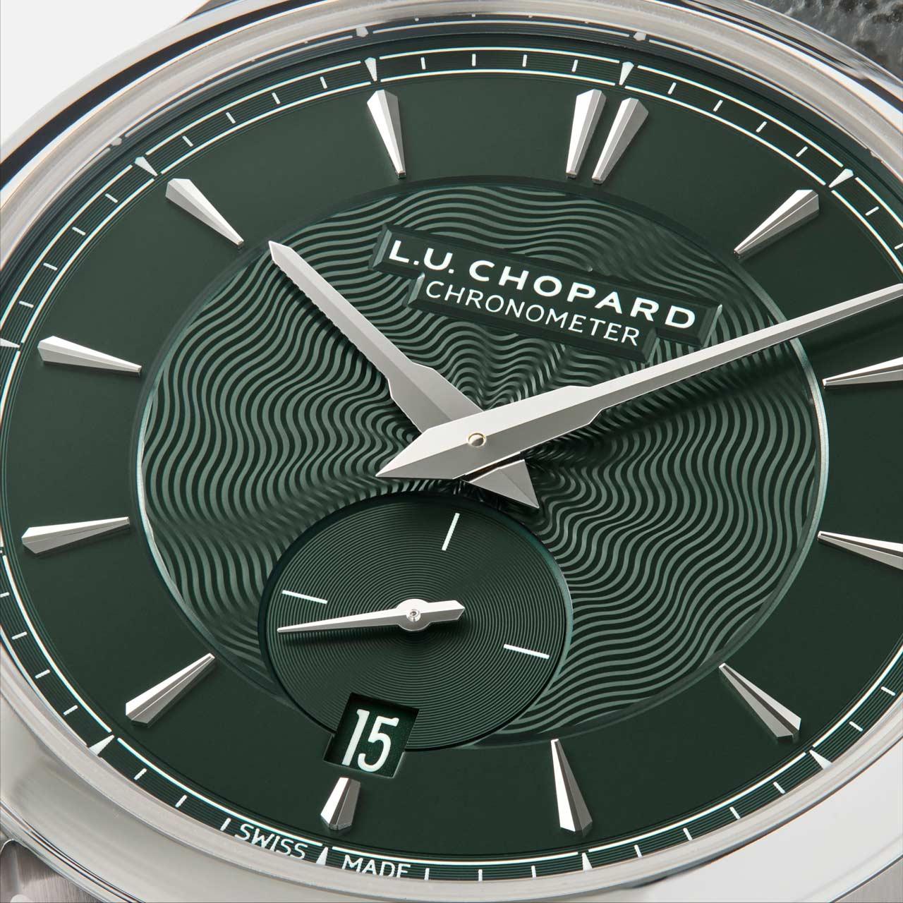 Chopard L.U.C XPS 1860 Officer Limited Edition For Hodinkee ref. 161242-1003 dial