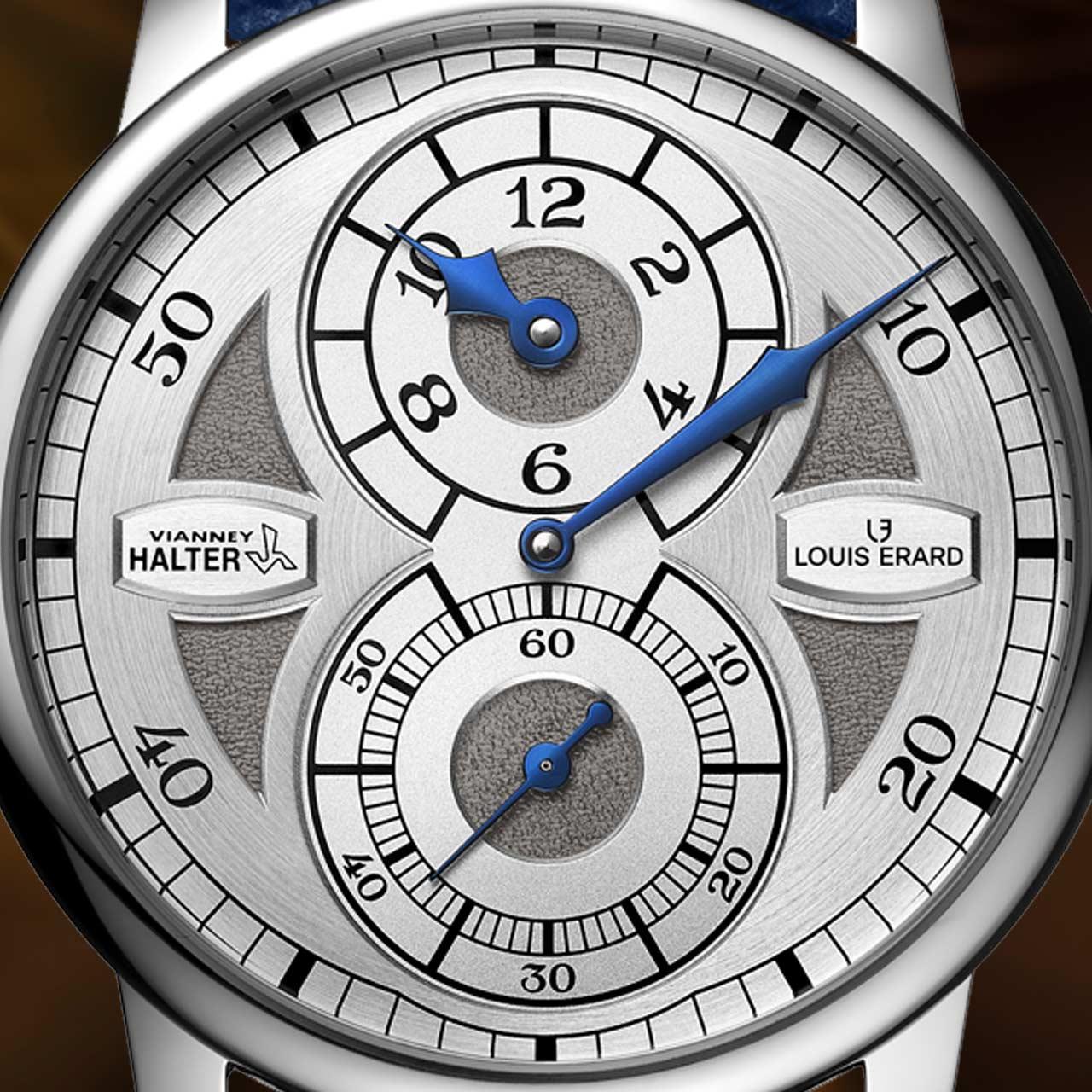 Louis Erard Le Régulateur x Vianney Halter ref. 85237AA51.BVA35 dial