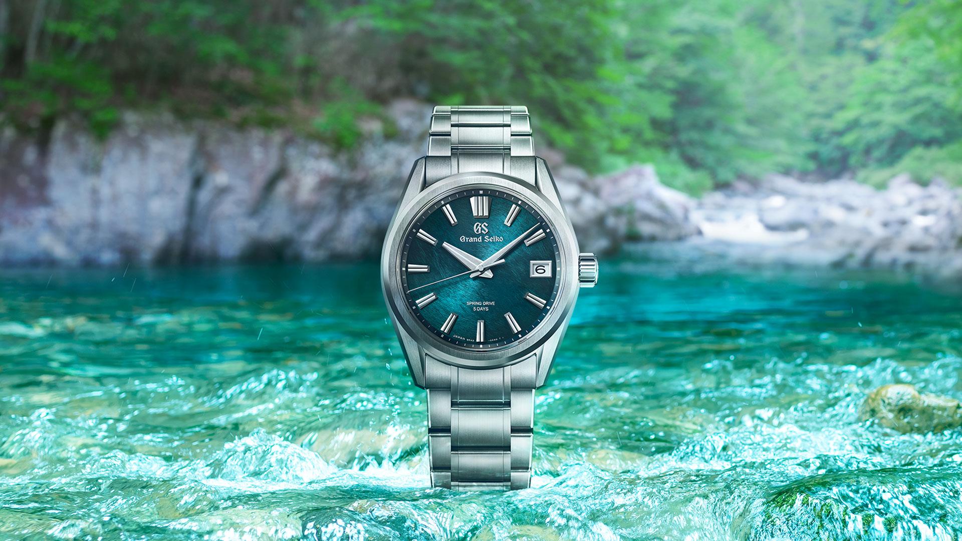 Grand Seiko Evolution 9 Atera Valley Spring Drive ref. SLGA025 river