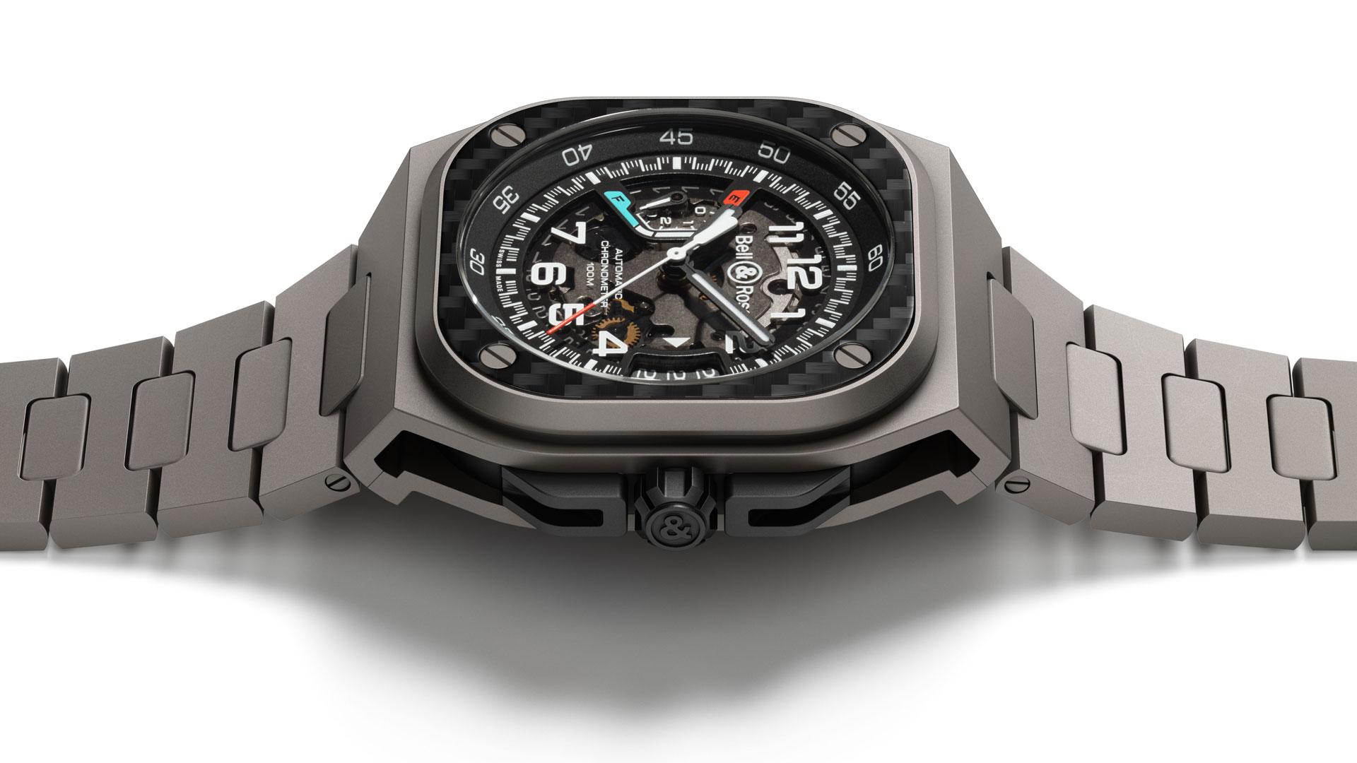 Bell & Ross BR-X5 Racing ref. BRX5R-RAC-TI side