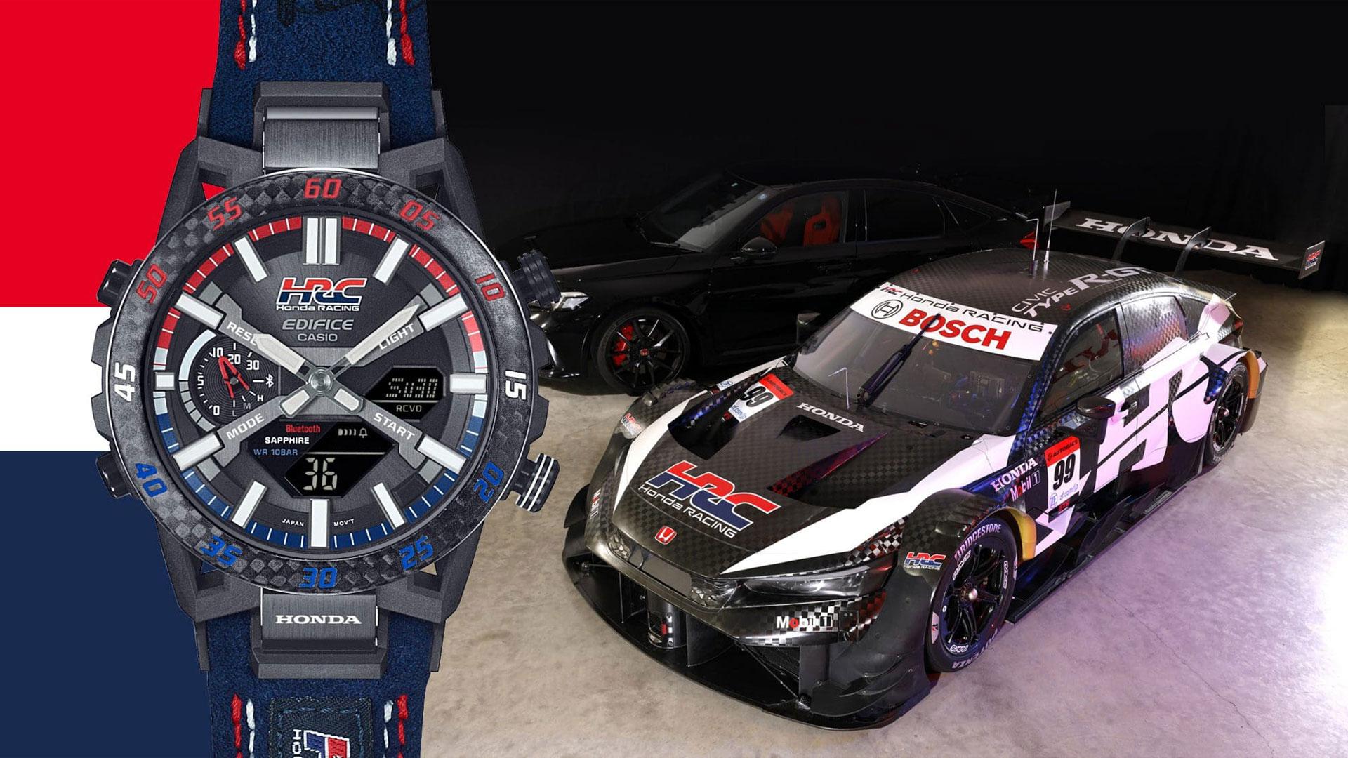 Casio Edifice Sospensione Honda Racing Corporation (HRC Edition) 2024 ref. ECB-2000HR-1A car