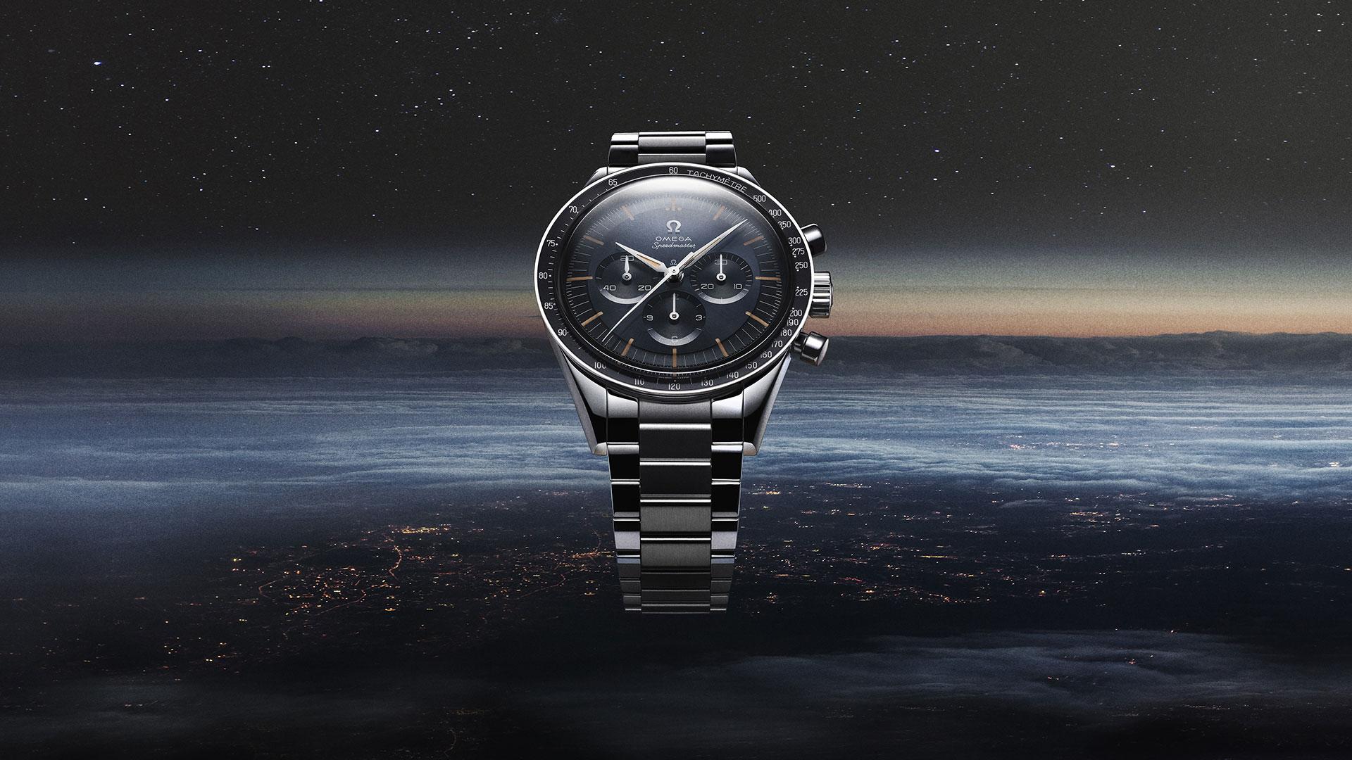 Omega Speedmaster Anniversary Series – First Omega in Space ref. 310.30.40.50.06.001 in space