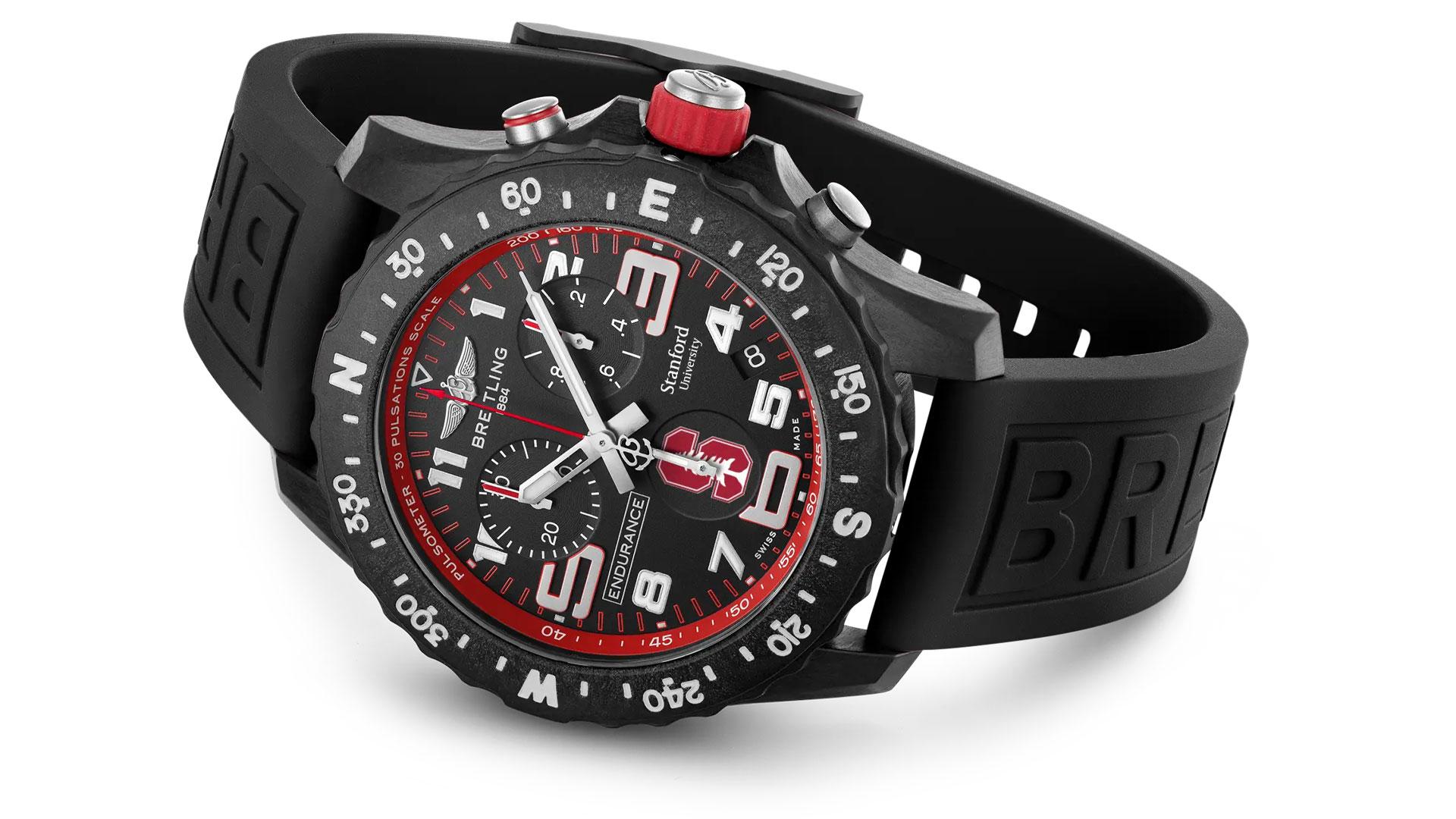 Breitling Professional Endurance Pro 44 Stanford University ref. X823109C1B1S1 side