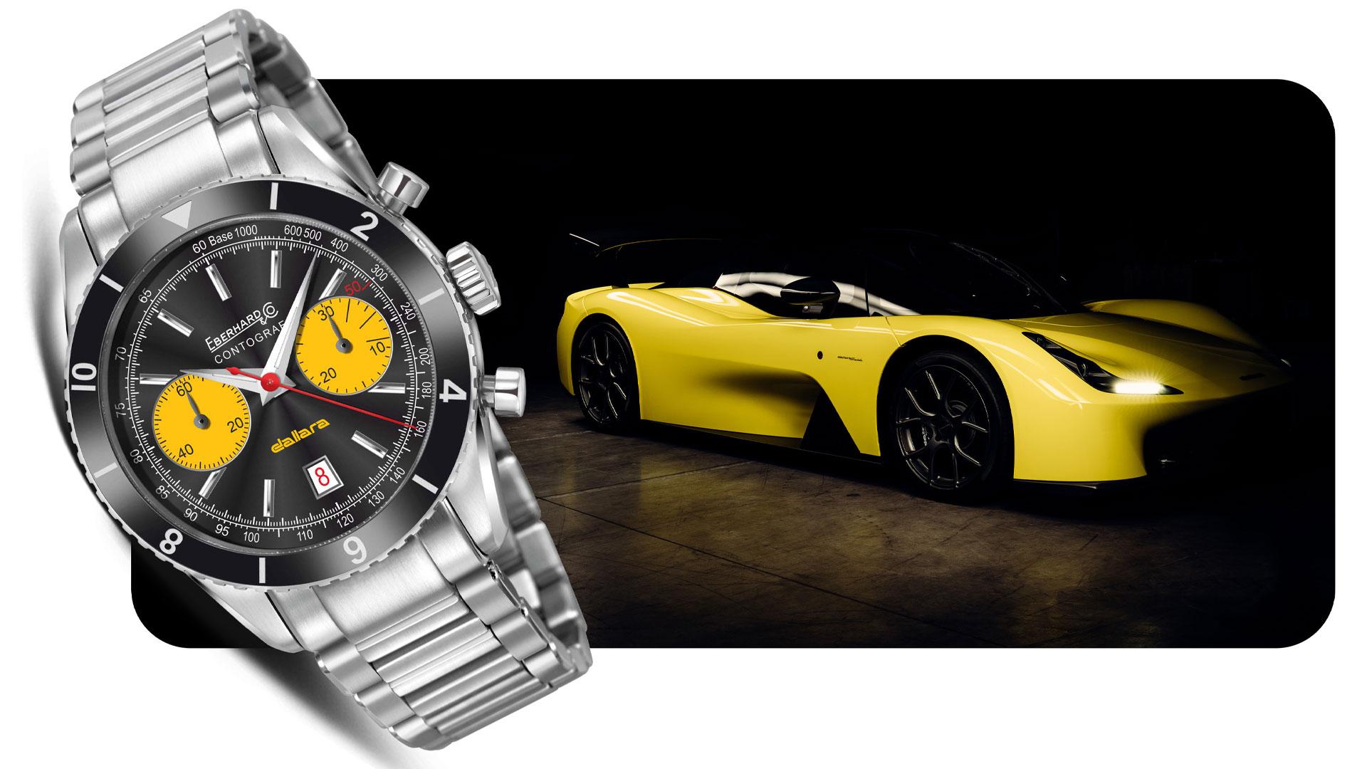 Eberhard & Co. Contograf Dallara ref. 31069 DL with the Stradale car