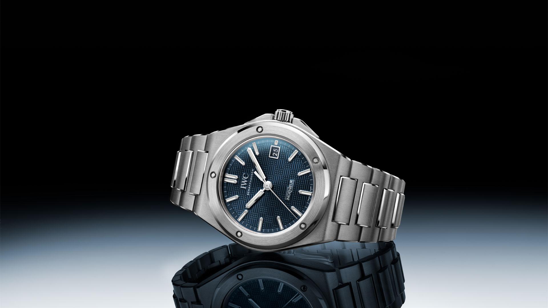 IWC Ingenieur Automatic 40 Blue ref. IW328907 band