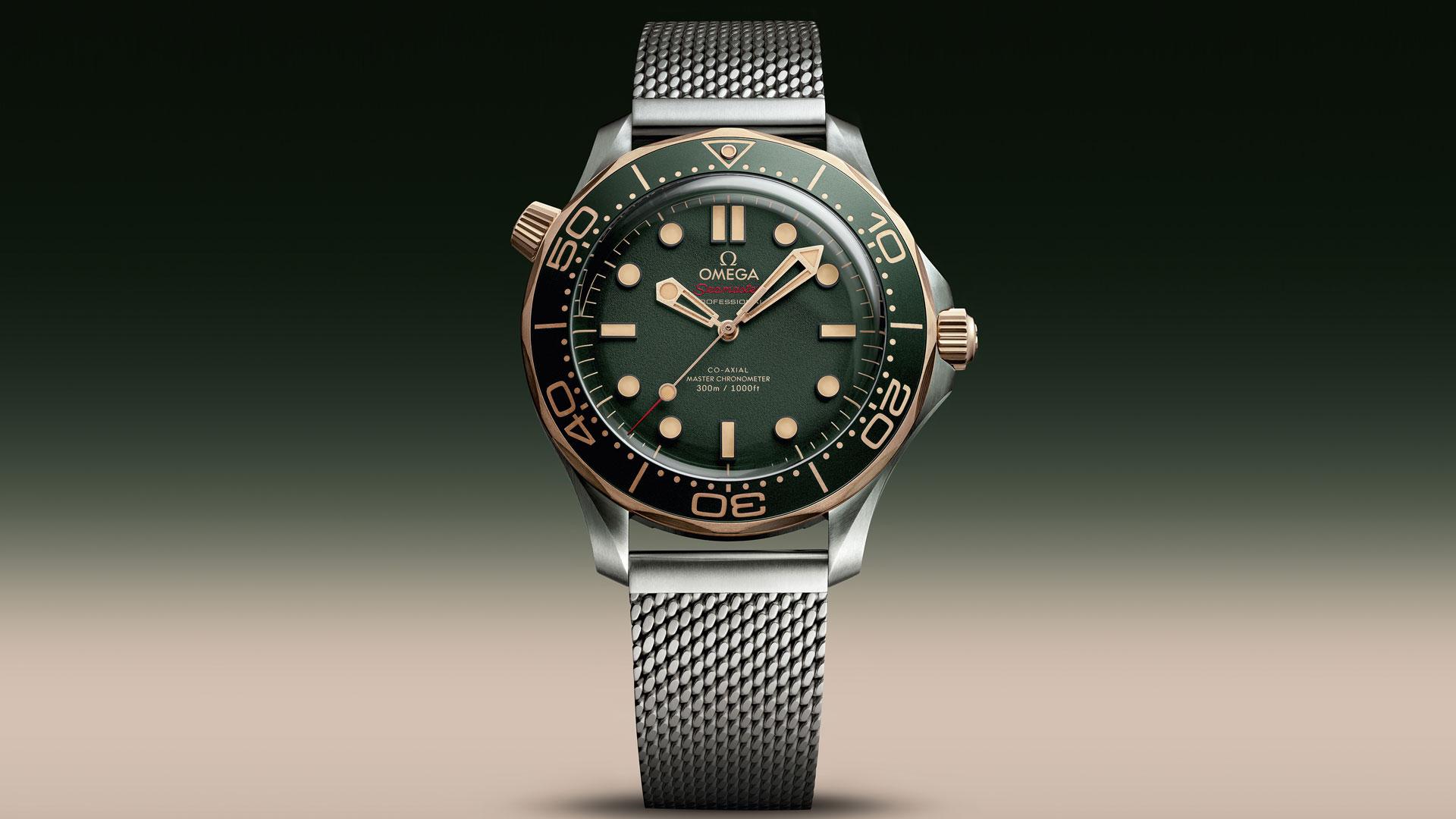 Omega Seamaster Diver 300M 42 mm Titanium - Bronze Gold ref. 210.90.42.20.10.001 top