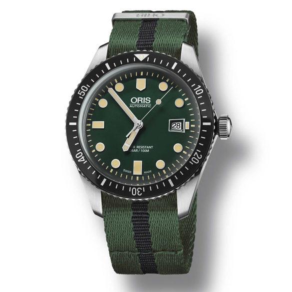 Oris Divers Sixty-Five Green Edition NATO