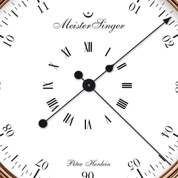 MeisterSinger The Peter Henlein Edition dial 2