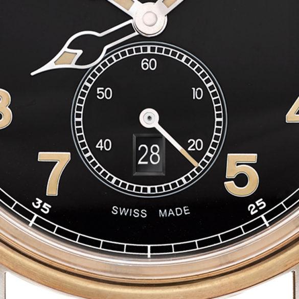 Montblanc 1858 Automatic Dual Time Bronze dial 2