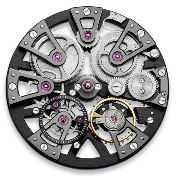 Arnold & Son Nebula stainless steel caliber 5101 front