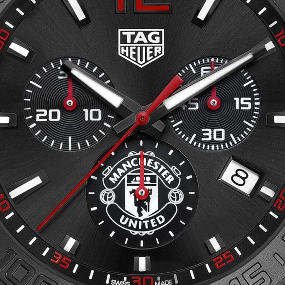 TAG Heuer Formula 1 Chronograph Manchester United Special Edition dial