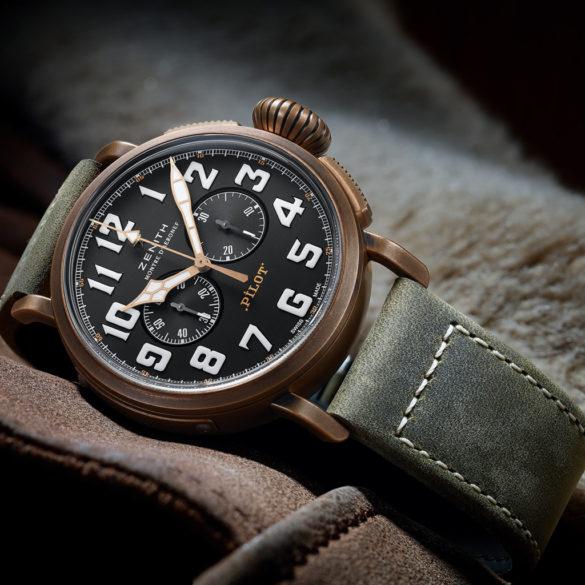 Zenith Heritage Pilot Extra Special Chronograph side
