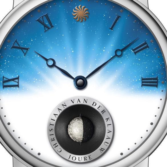 Christiaan van der Klaauw Real Moon Joure Horizon dial