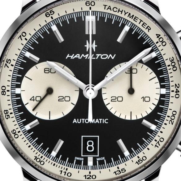 Hamilton Intra-Matic 68 Automatic Chronograph dial