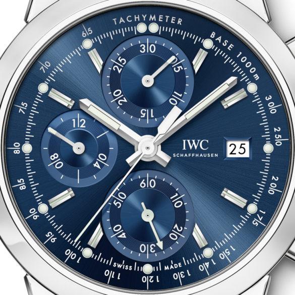 IWC Ingenieur Chronograph dial blue IW380802