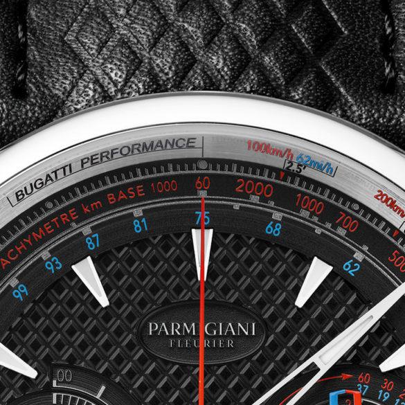 Parmigiani Fleurier Bugatti Aerolithe Performance tachymeter