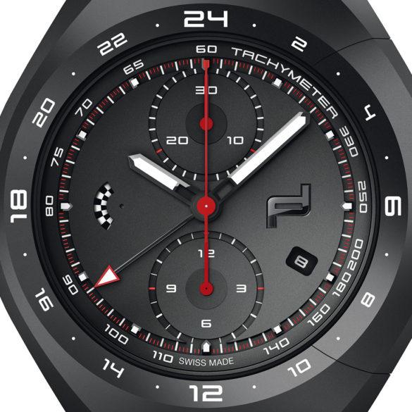 Porsche Design Monobloc Actuator 24H-Chronotimer dial