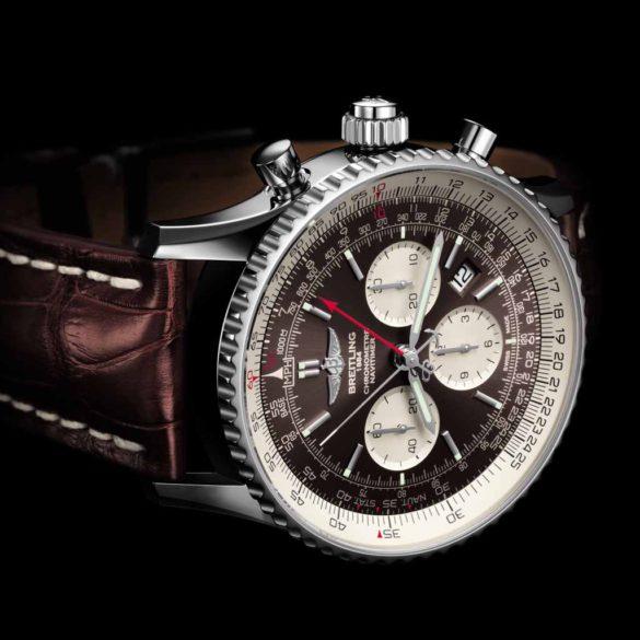 Breitling Navitimer Rattrapante steel front