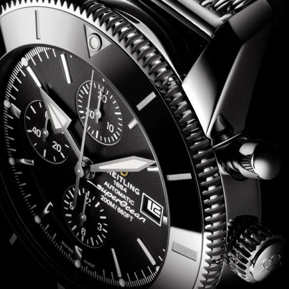 Breitling Superocean Heritage II Chronographe black dial