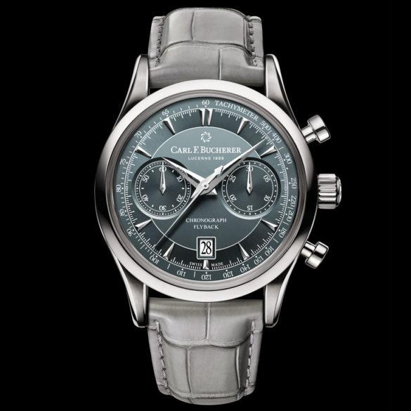 Carl F. Bucherer Manero Flyback Steel with Grey front