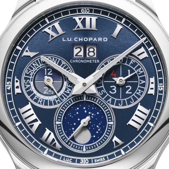 Chopard L.U.C Lunar One Platinum dial
