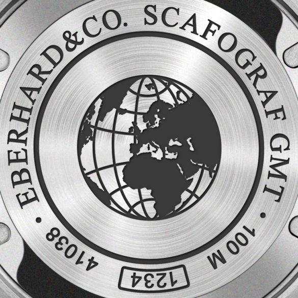 Eberhard & Co. Scafograf GMT back