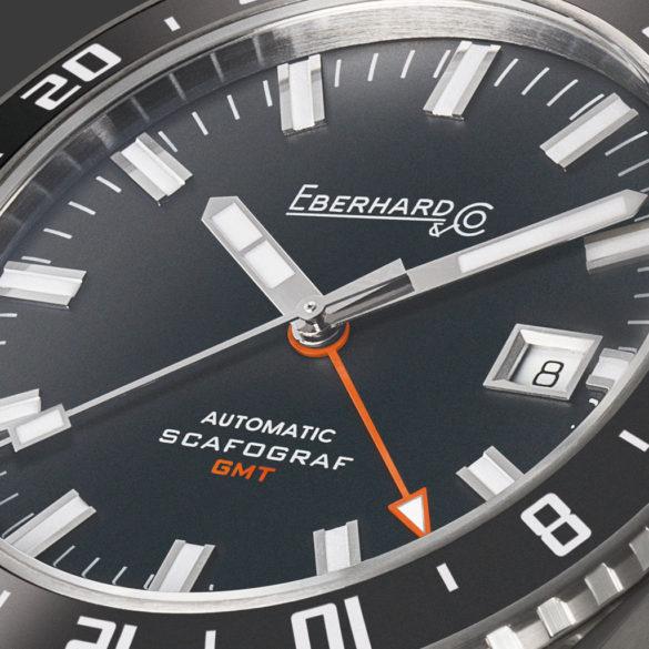 Eberhard & Co. Scafograf GMT black dial