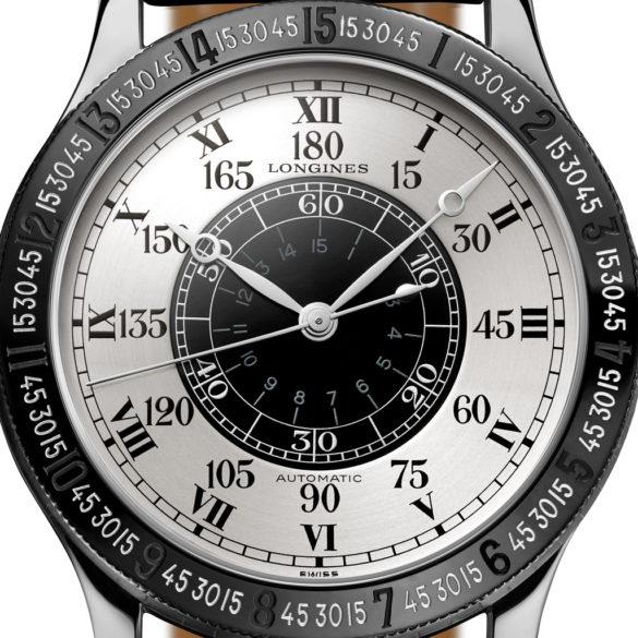 Longines Lindbergh Hour Angle Watch 90th Anniversary dial