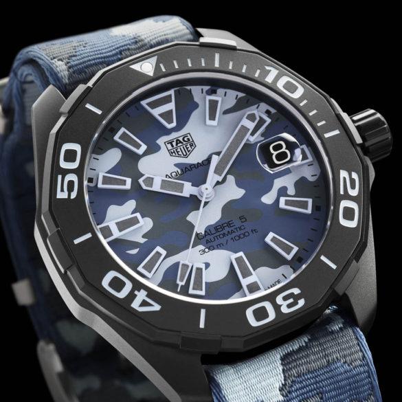 TAG Heuer Aquaracer 300M Camouflage camo WAY208D.FC8221 dial