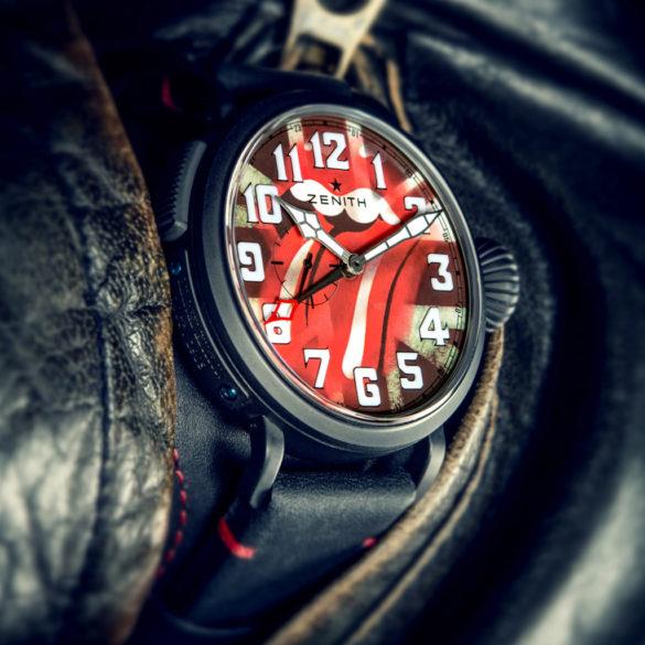 Zenith Pilot Type 20 GMT Tribute to the Rolling Stones front