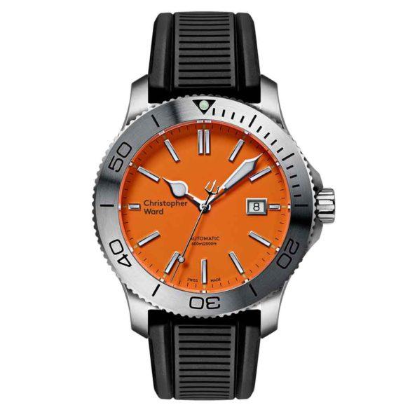 Christopher Ward C60 Trident 316L Limited Edition C60-43ADA2-S00O0-RK rubber