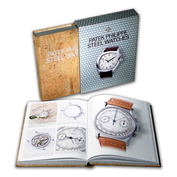 Patek Philippe Steel Watches book by John Goldberger open