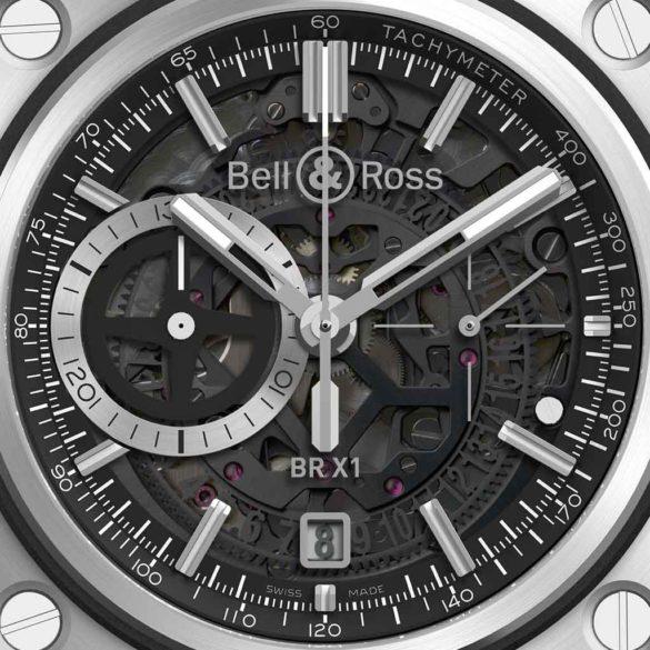 Bell & Ross BR-X1 Black Titanium BRX1-CE-TI-BLC dial