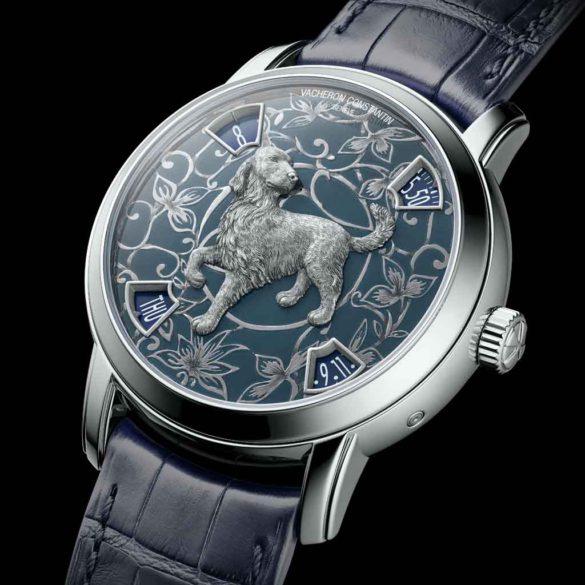 Vacheron Constantin Métiers d’Art The legend of the Chinese Zodiac Year of the Dog platinum side