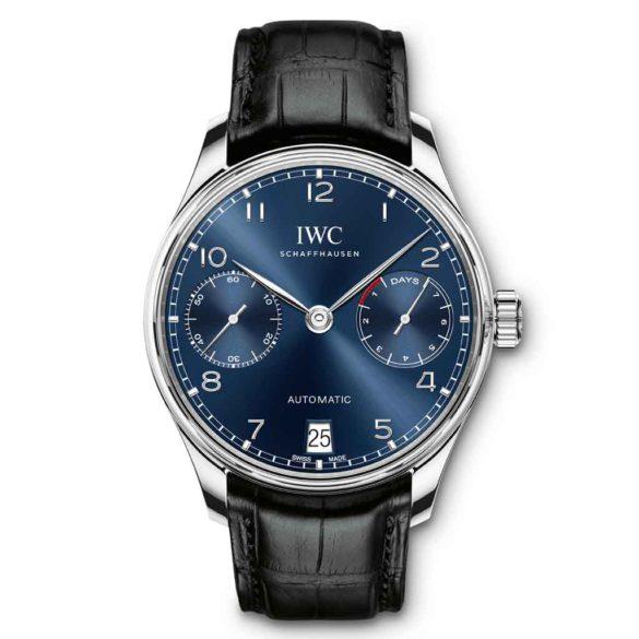 IWC Portugieser Automatic Blue Dial IW500710 front