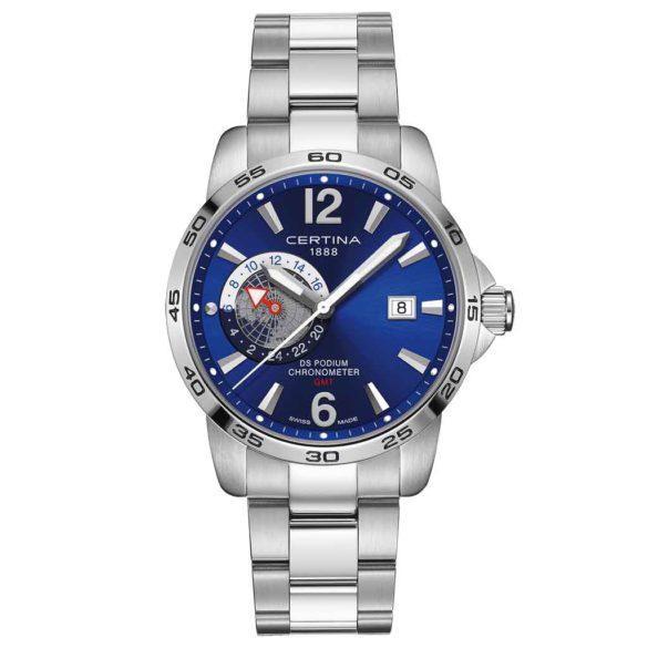 Certina DS Podium GMT Chronometer C0344551104700 blue dial