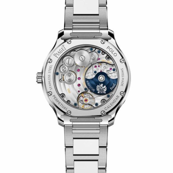 Piaget Polo Perpetual Calendar Ultra-Thin in steel back
