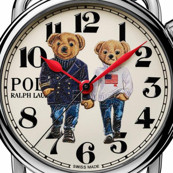 Ralph Lauren Polo Bear Ralph & Ricky Bear Watch dial