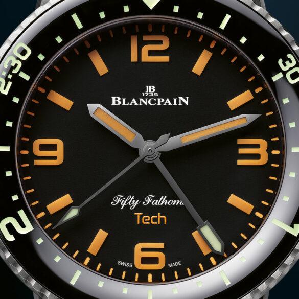Blancpain Fifty Fathoms 70th Anniversary Act 2 - Tech Gombessa dial