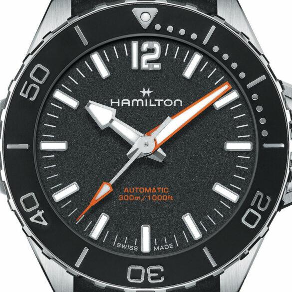 Hamilton Khaki Navy Frogman 41 mm black dial