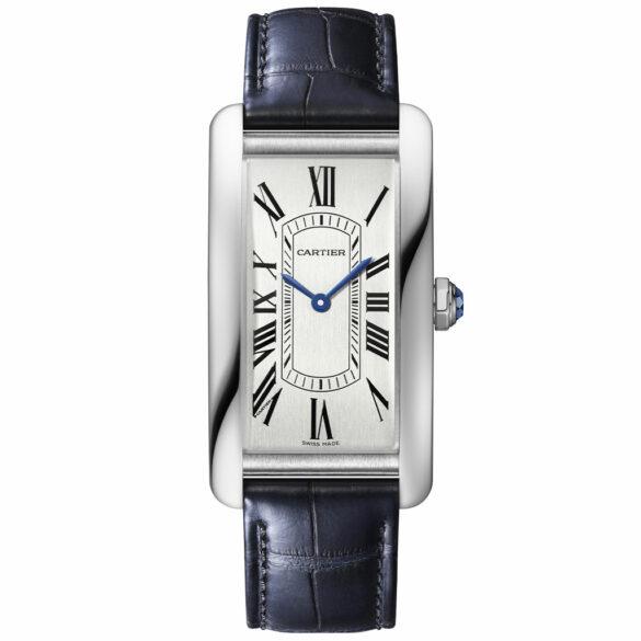 Cartier Tank Américaine Large Model 2023 in steel reference WSTA0083