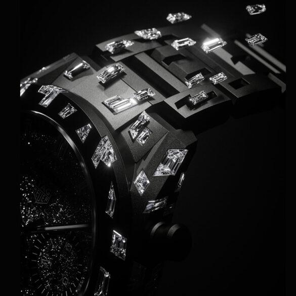 TAG Heuer Carrera Plasma Diamant d'Avant-Garde Chronograph Tourbillon bracelet