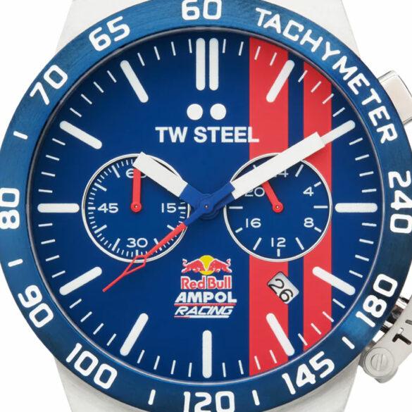 TW Steel Red Bull Ampol Racing Chronograph CS120 dial