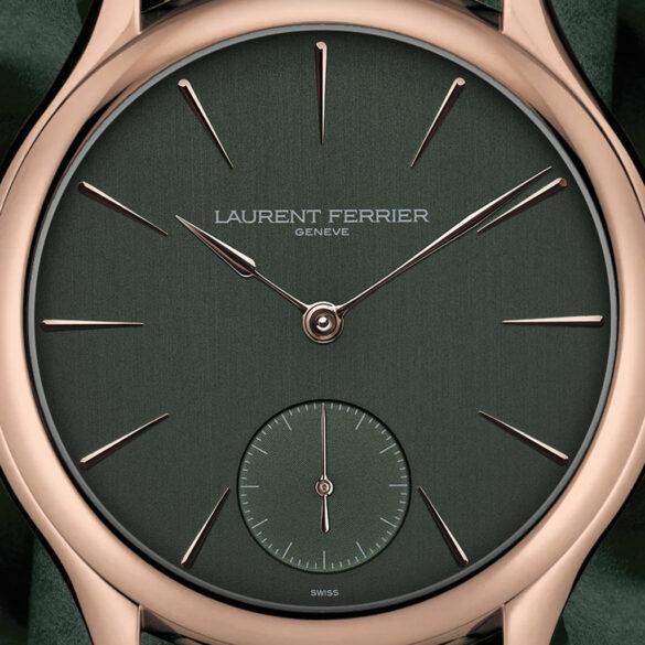 Laurent Ferrier Classic Micro-rotor Evergreen dial